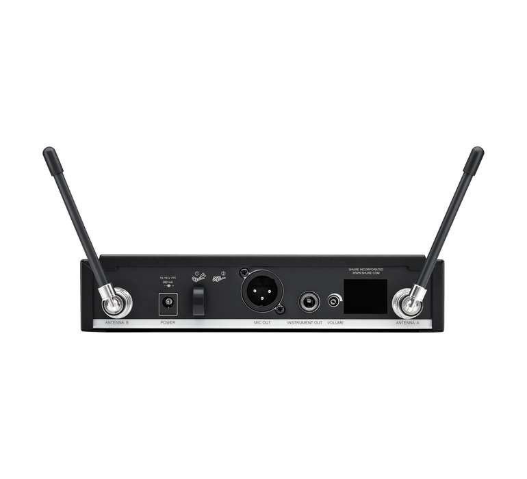 BLX14R UHF con MX153 1/2 Rack - Auricular