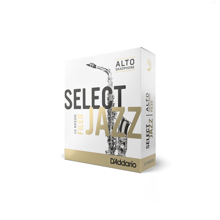 Daddario Reed Alto Sax Jazz Select Filed - RSF10ASX3H