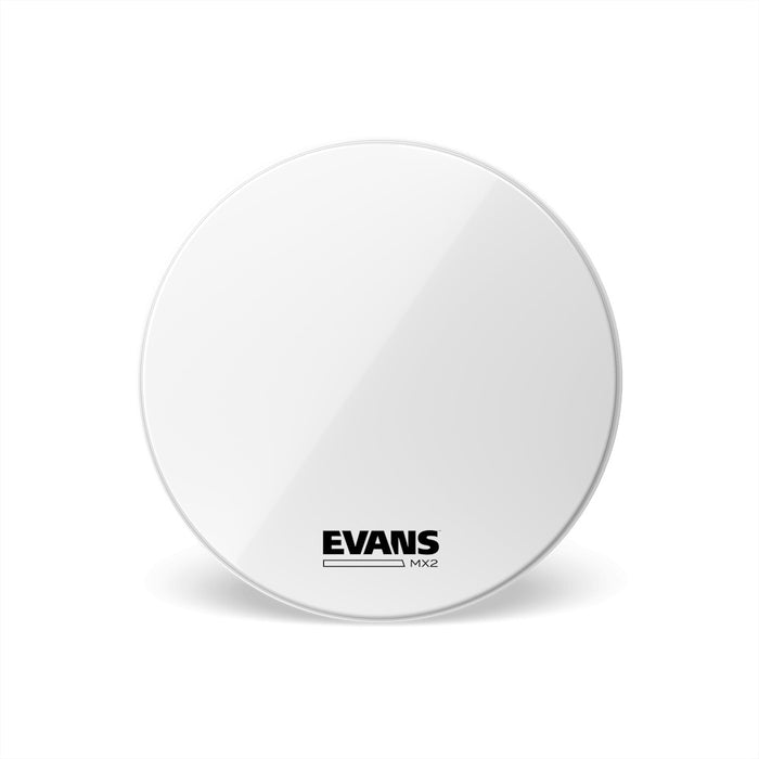 Evans 16" MX2 White Bass