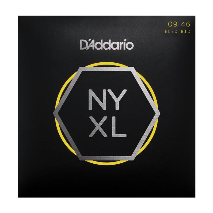 D'Addario NYXL0946 Nickel Wound, Super Light Top / Regular Bottom, 09-46 - Tarpley Music Company, Inc.
