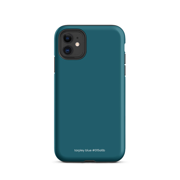 Tough iPhone Case, Tarpley Blue (Matte)